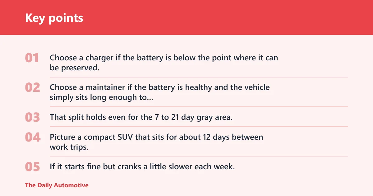Key points: Which one do you need?