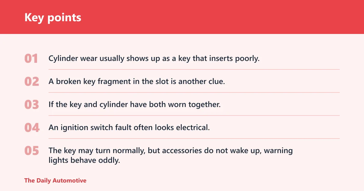 Key points: Is the cylinder really the problem?
