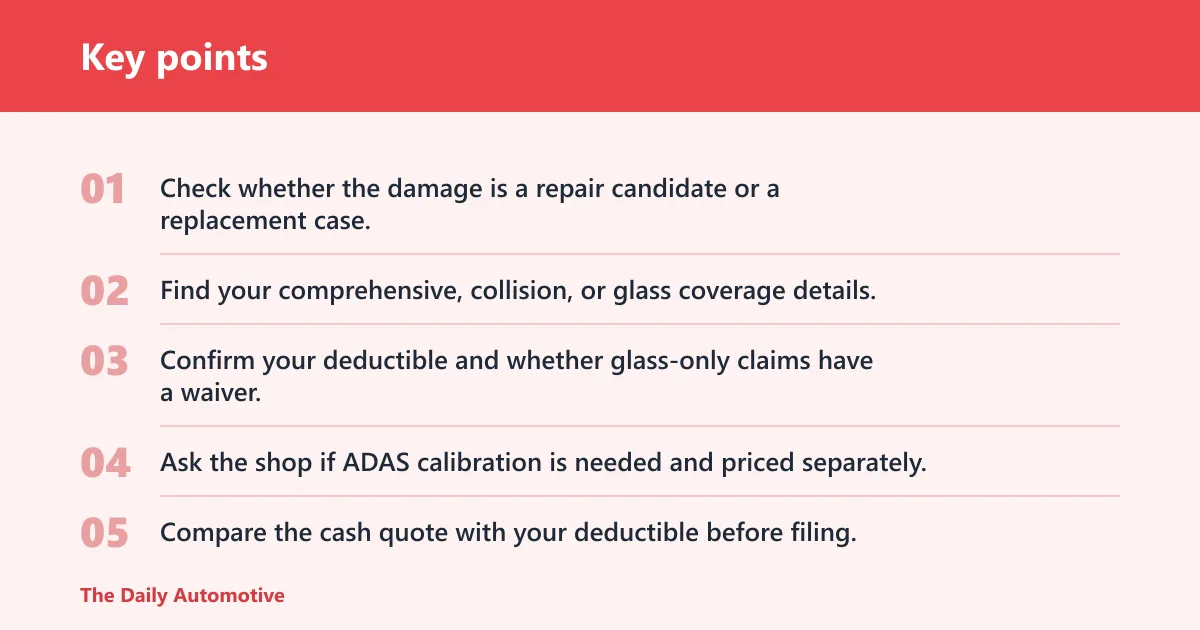 Key points: OEM vs aftermarket windshield glass