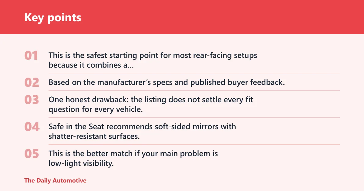 Key points: Our picks by need