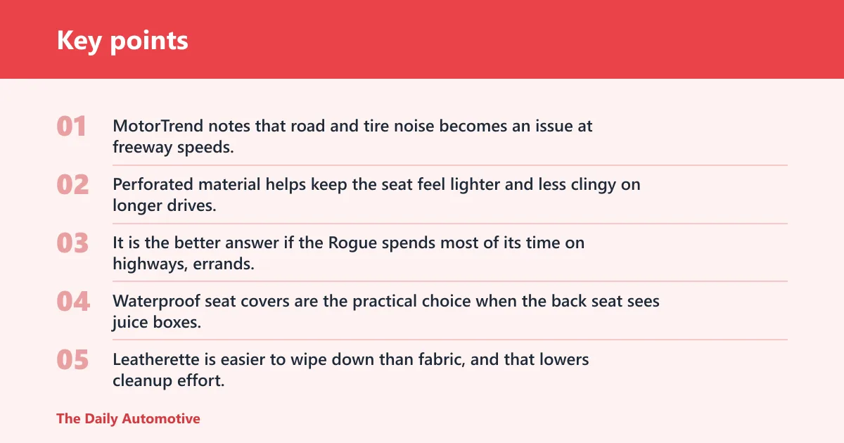 Key points: Which material suits your use?