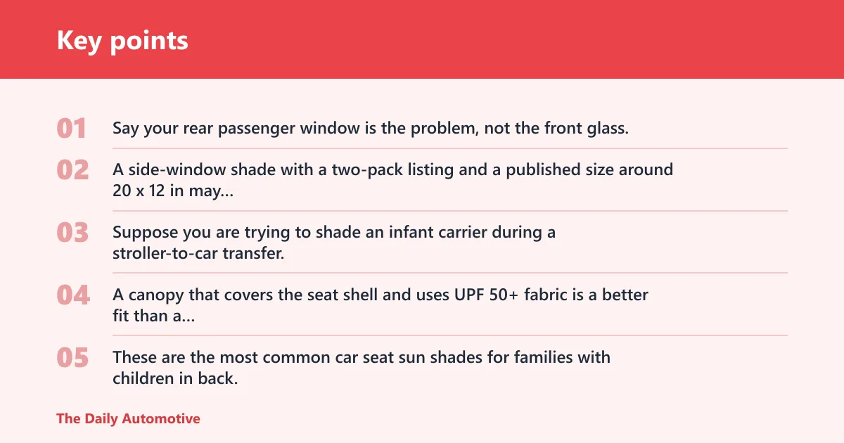 Key points: Which shade type do you need?