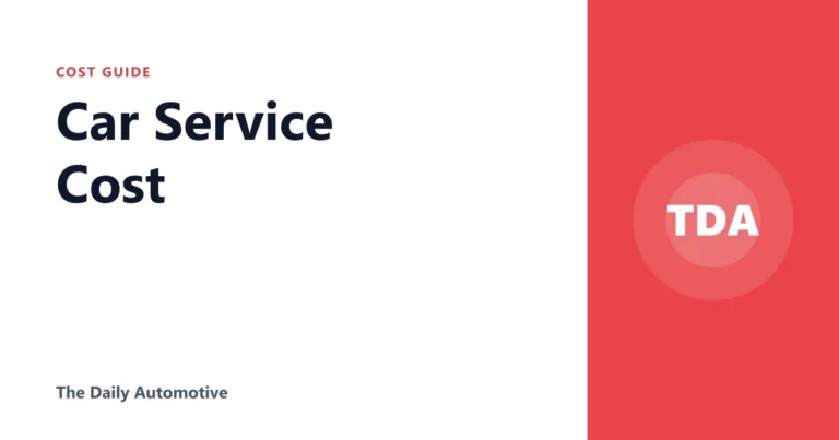 Car Service Cost