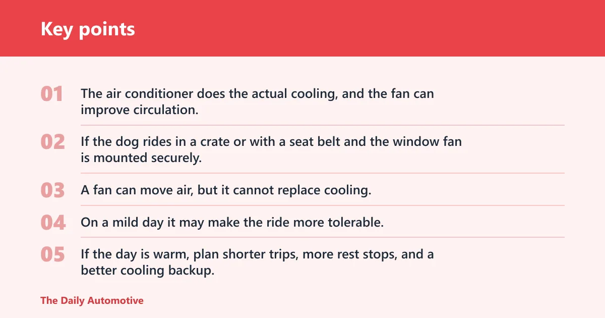 Key points: When is a window fan enough?