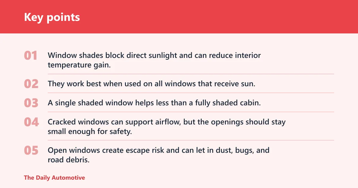 Key points: What is safer than a fan alone?