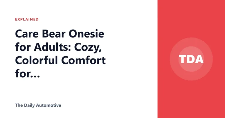 Care Bear Onesie for Adults: Cozy, Colorful Comfort for Grown-Ups