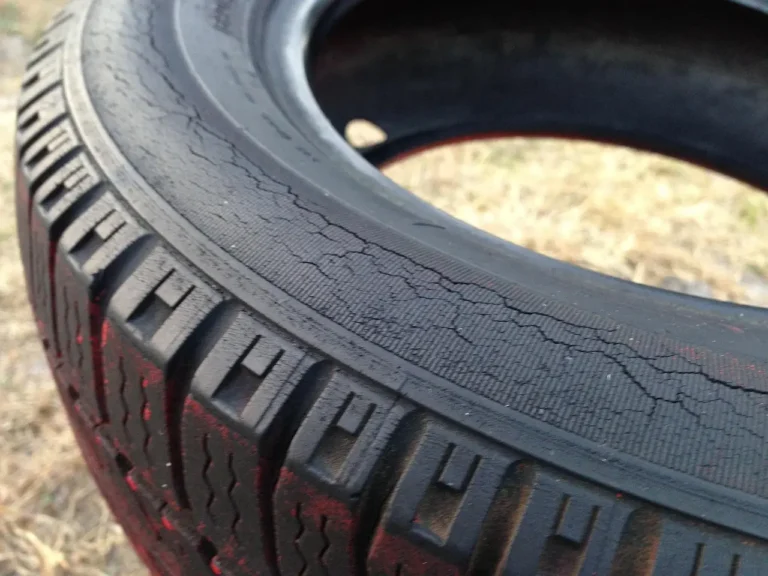 Chemical Guys Tire Kicker on a car tire with a clean, glossy finish and no visible sling