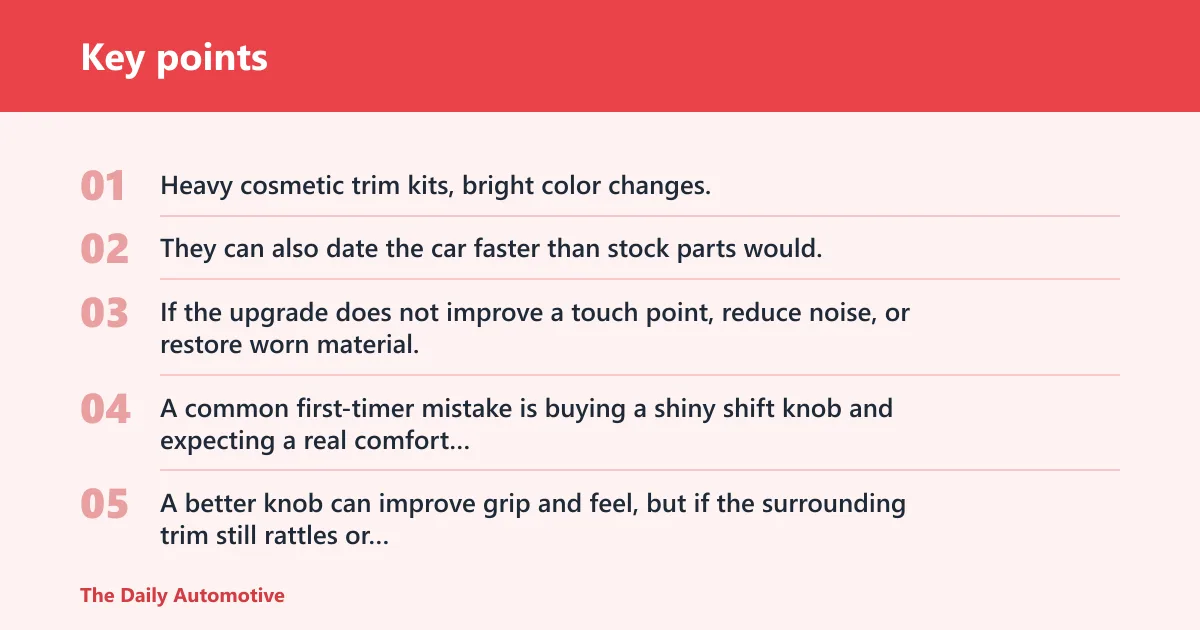 Key points: What does not