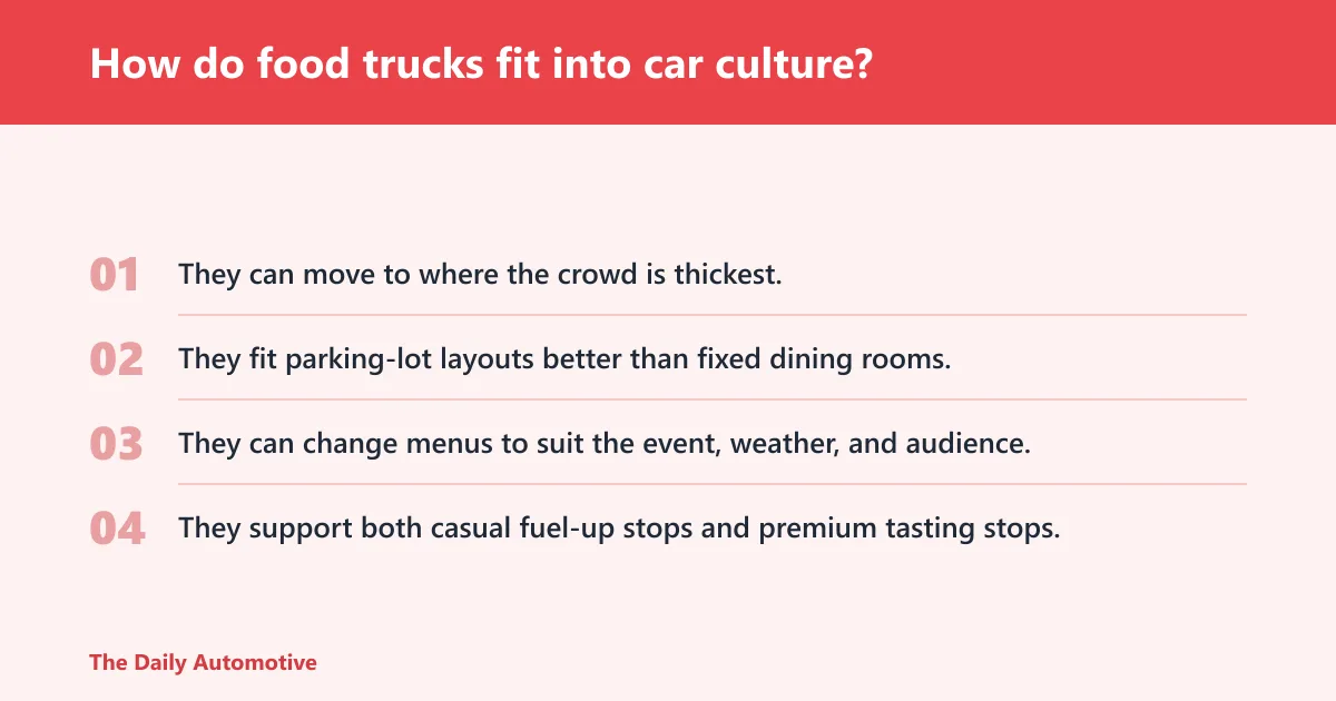 Steps: How do food trucks fit into car culture?