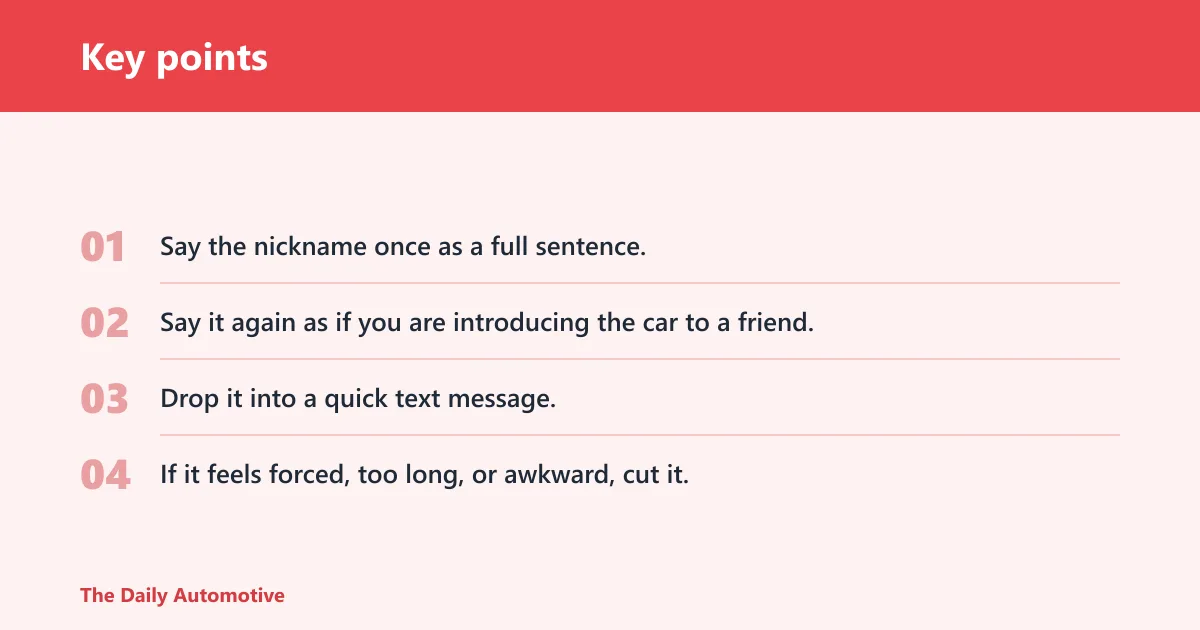 Key points: How do you pick the right name?