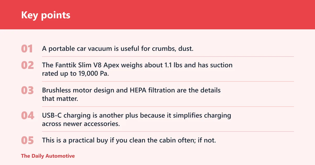 Key points: Which accessories make daily driving easier?