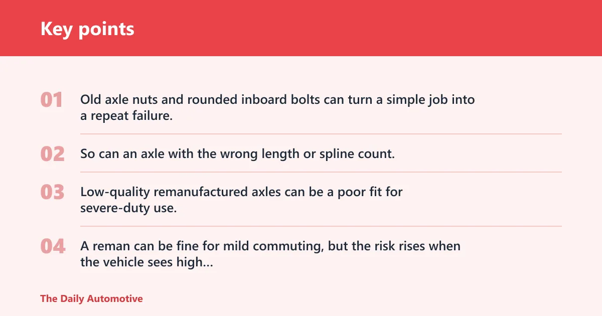 Key points: What does not