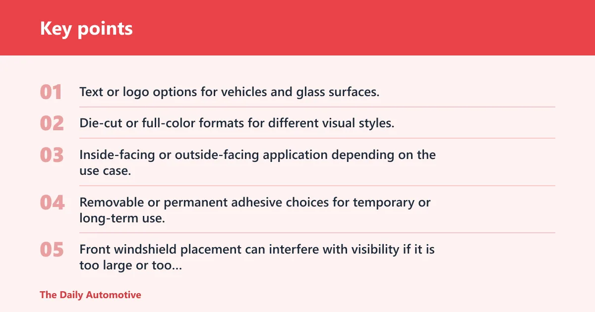 Key points: Pros and cons