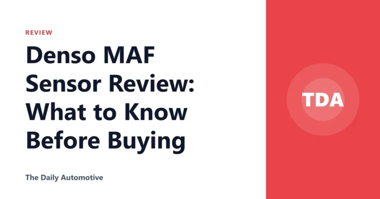 Denso MAF Sensor Review: What to Know Before Buying