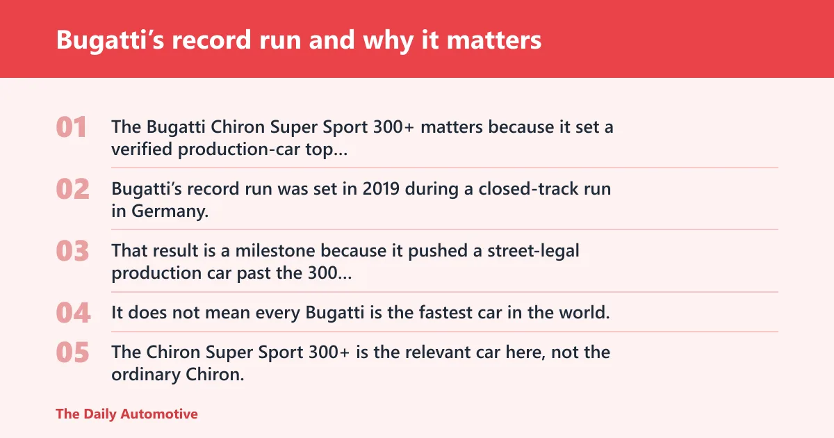 Steps: Bugatti’s record run and why it matters