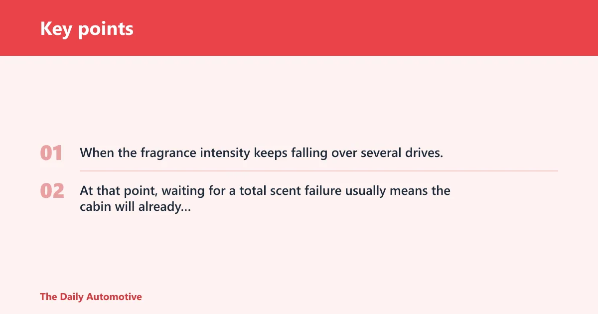 Key points: Replacement checklist