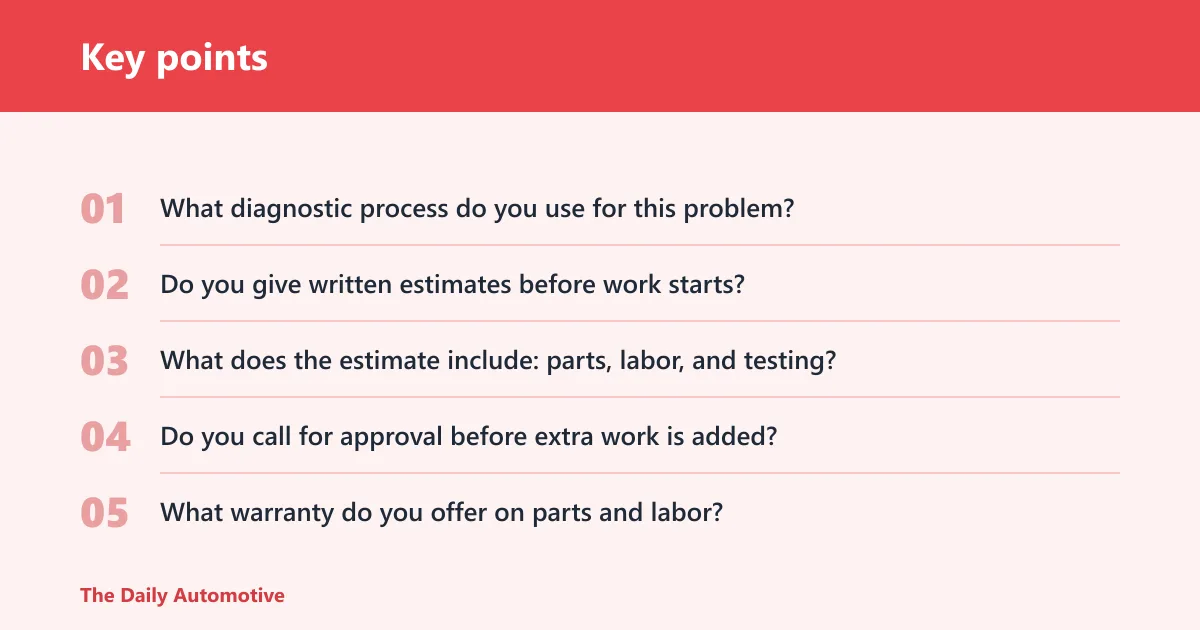 Key points: Use this Savannah shop comparison checklist