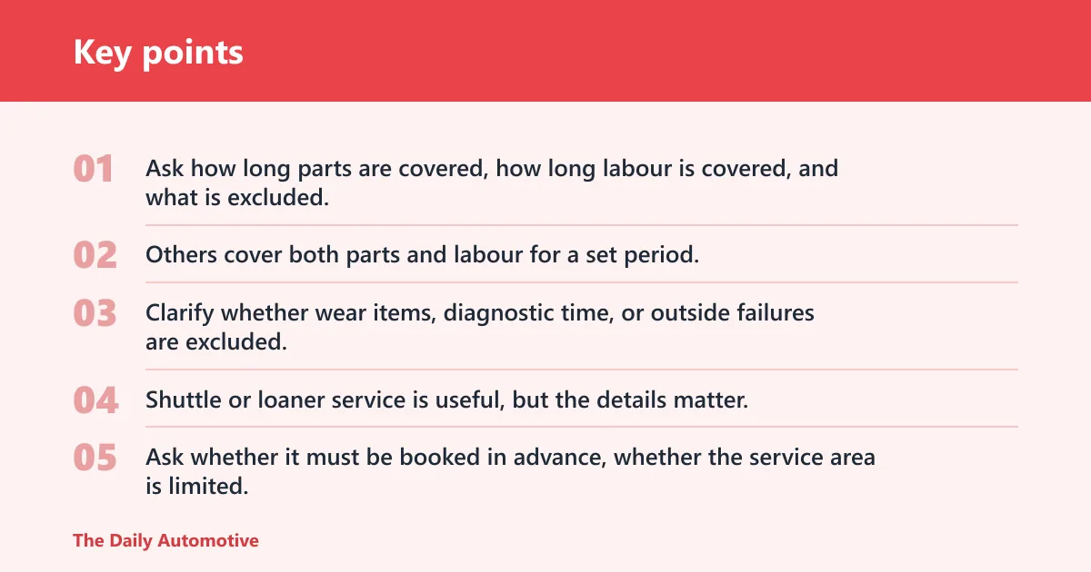 Key points: What questions should you ask before booking?
