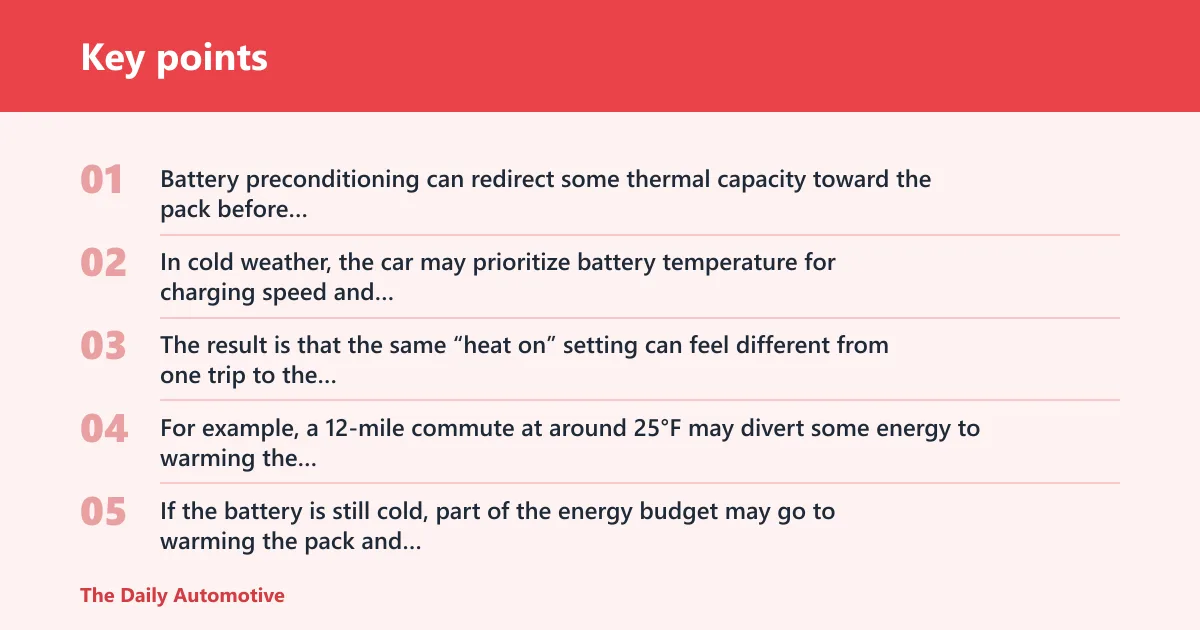Key points: How does EV heat work?