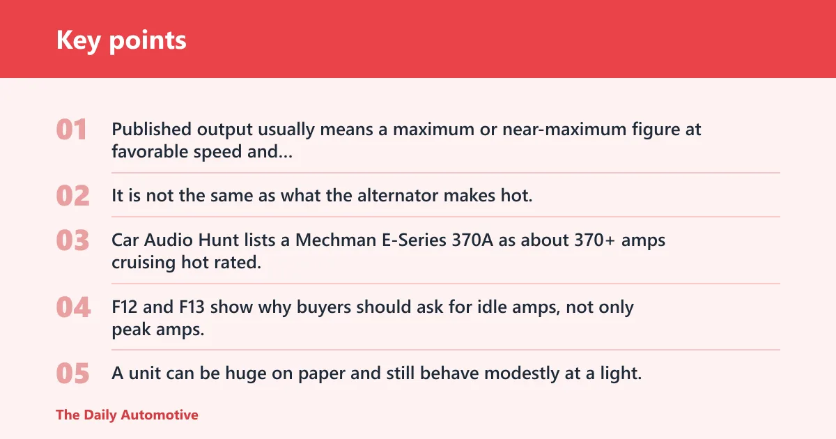 Key points: Why idle output matters