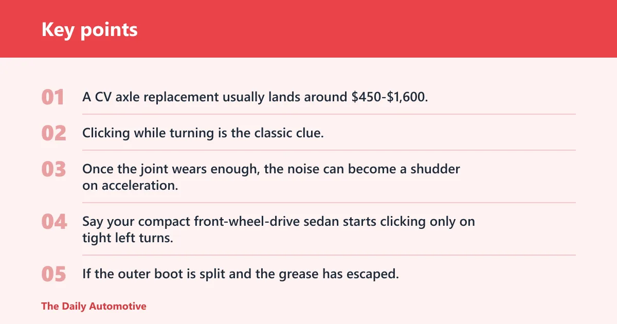 Key points: Which parts fail most often?