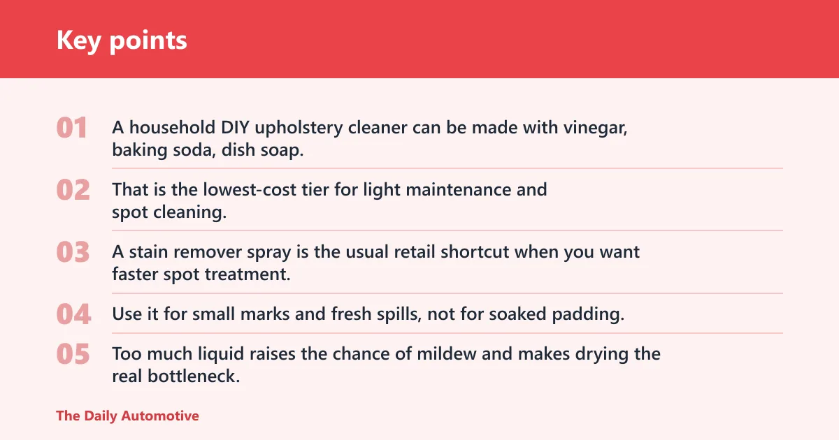 Key points: DIY tools and product costs