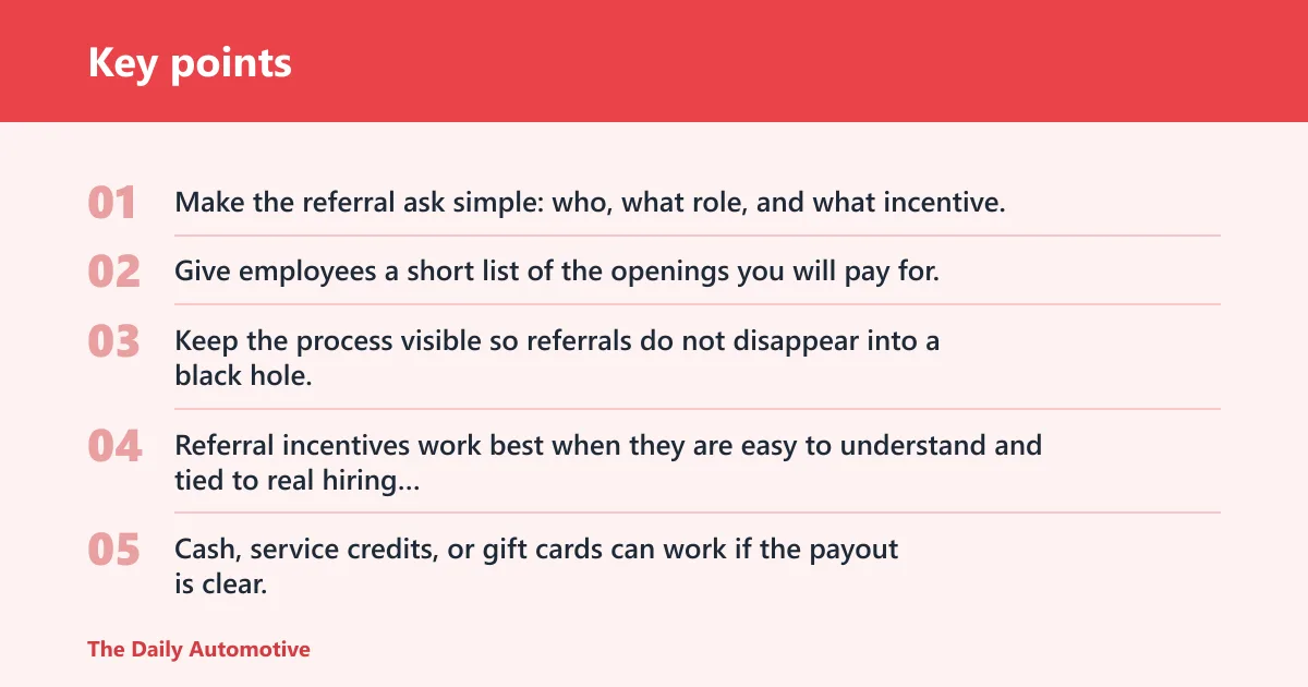 Key points: How do referrals and schools speed hiring?