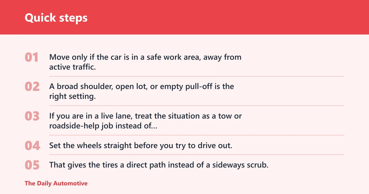 Quick steps: Safety check before you try