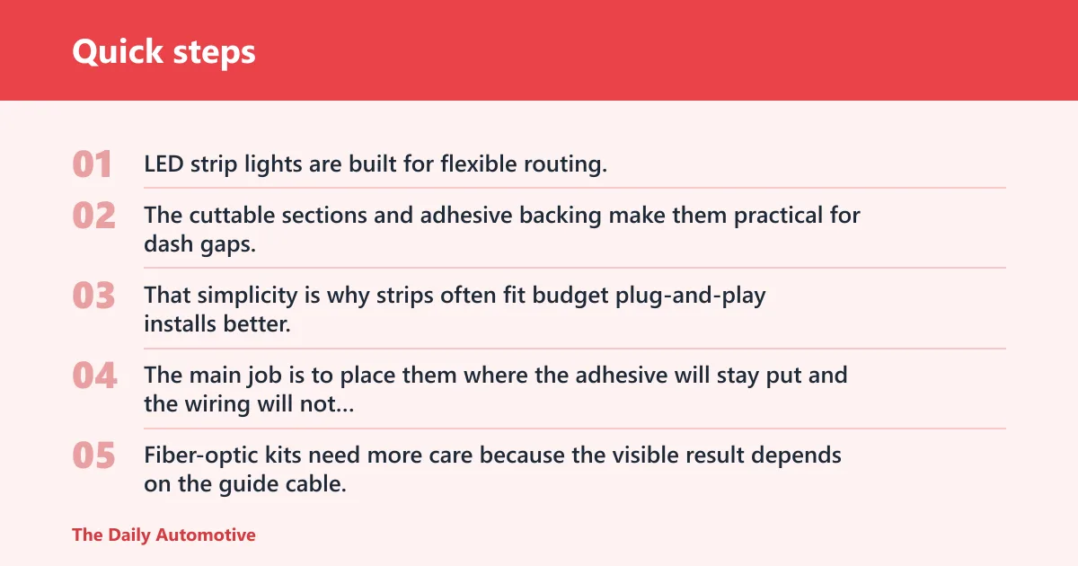 Quick steps: Which is easier to install?