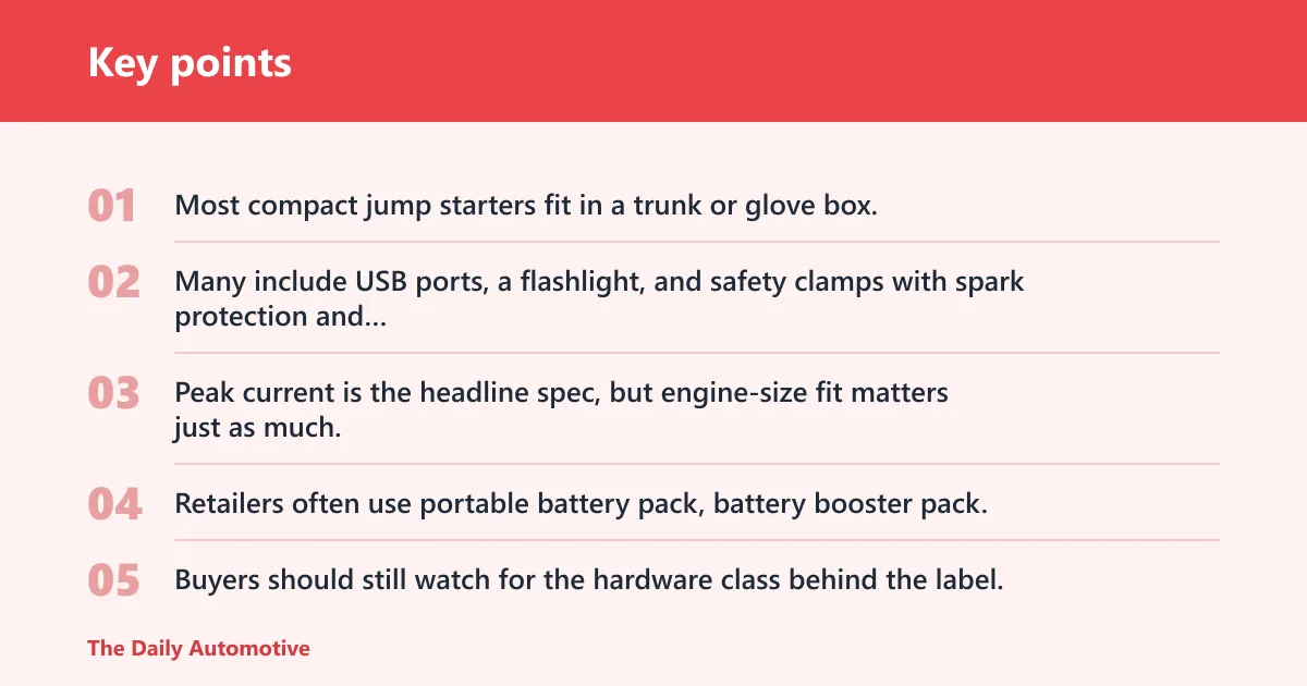 Key points: What each tool actually is