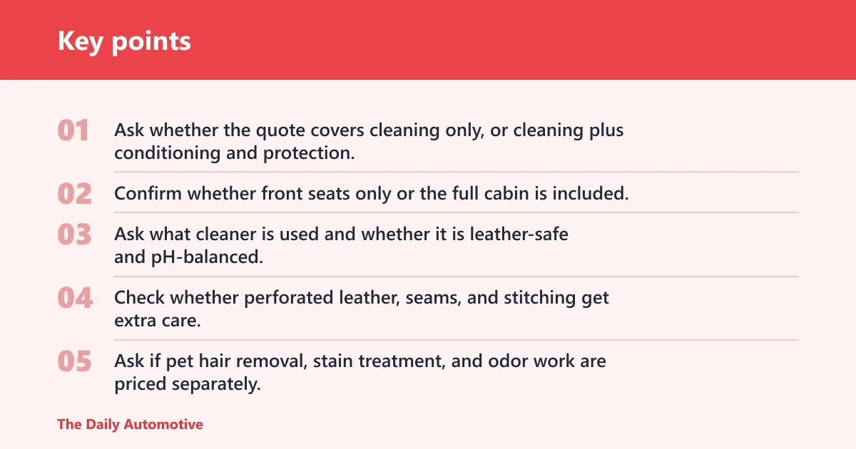 Key points: Leather quote decoder table