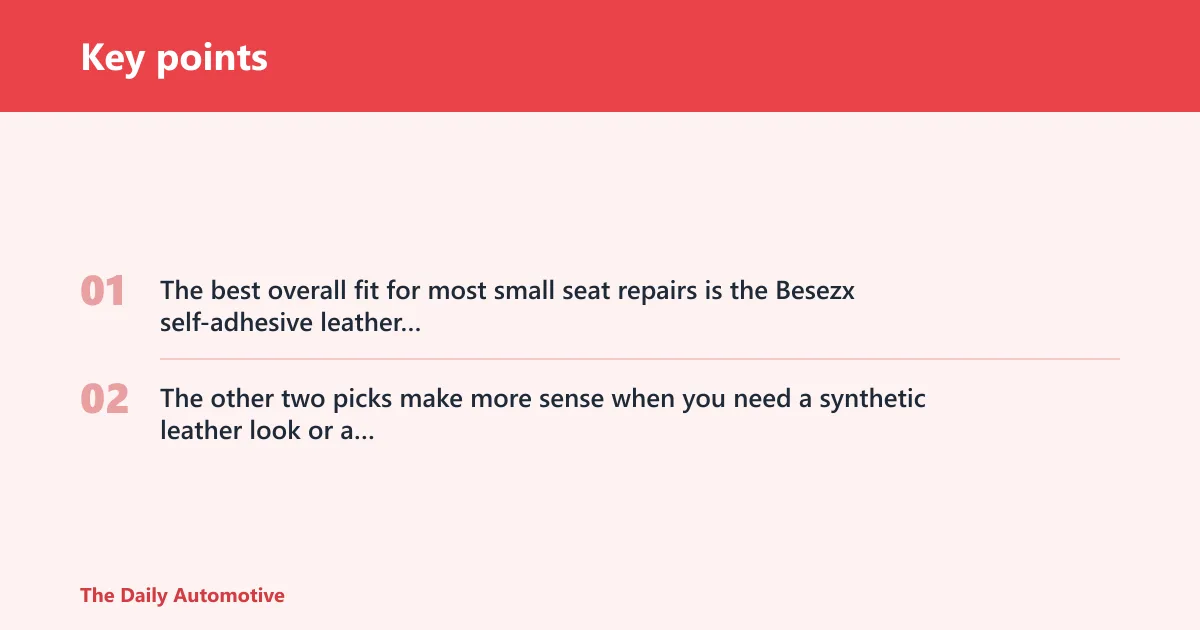 Key points: Quick picks for car seats