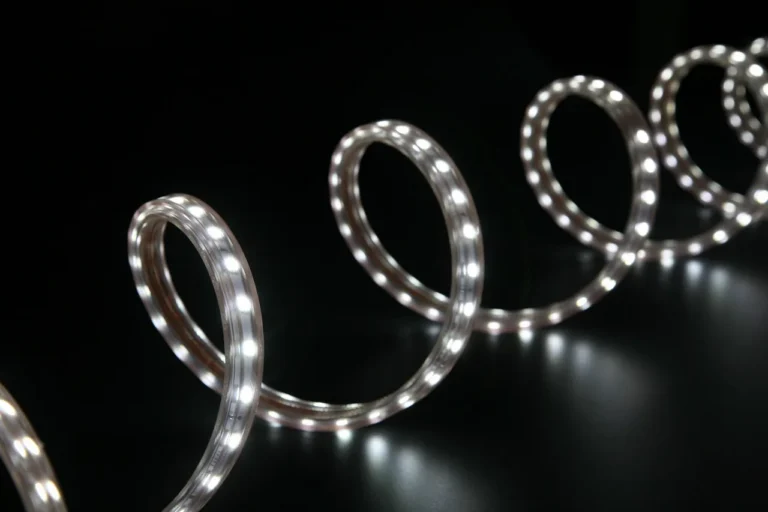 Car interior with LED footwell and dashboard lights being tested in daylight