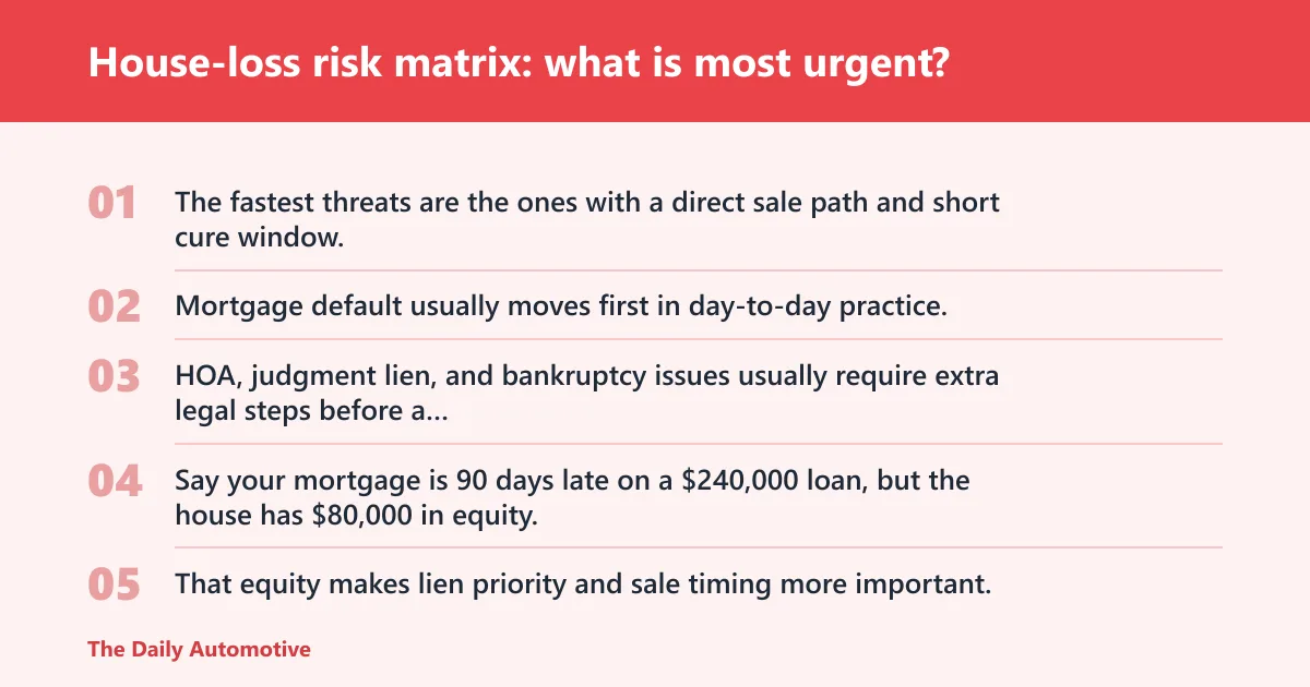 Steps: House-loss risk matrix: what is most urgent?