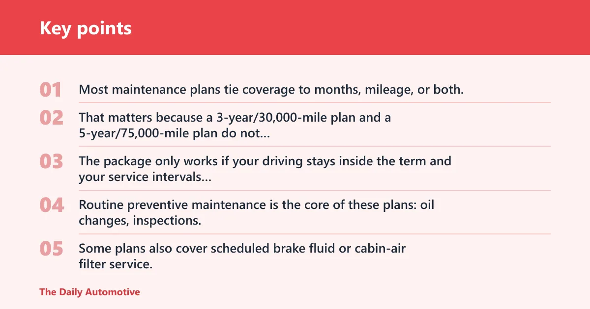 Key points: What is a maintenance package?