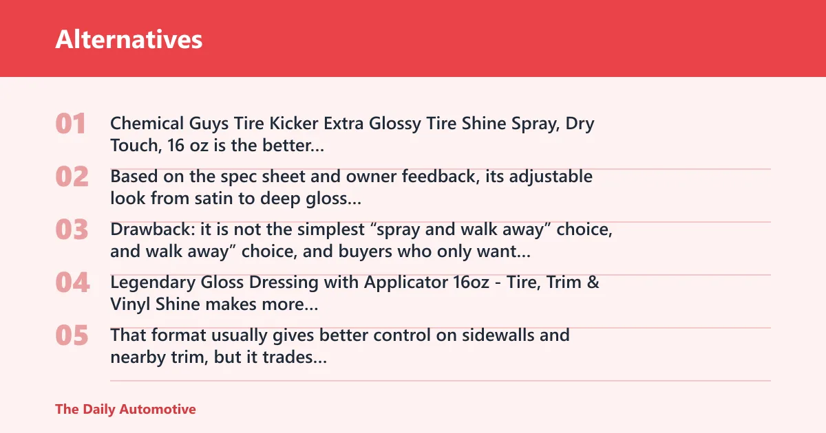 Steps: Alternatives
