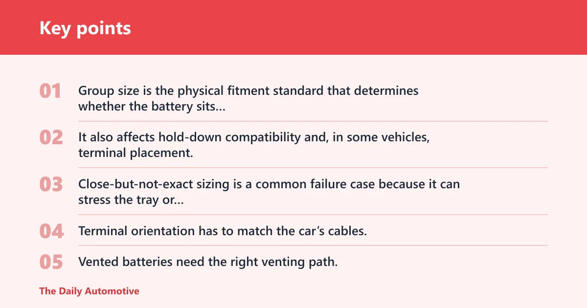 Key points: How do fitment and spec checks work?