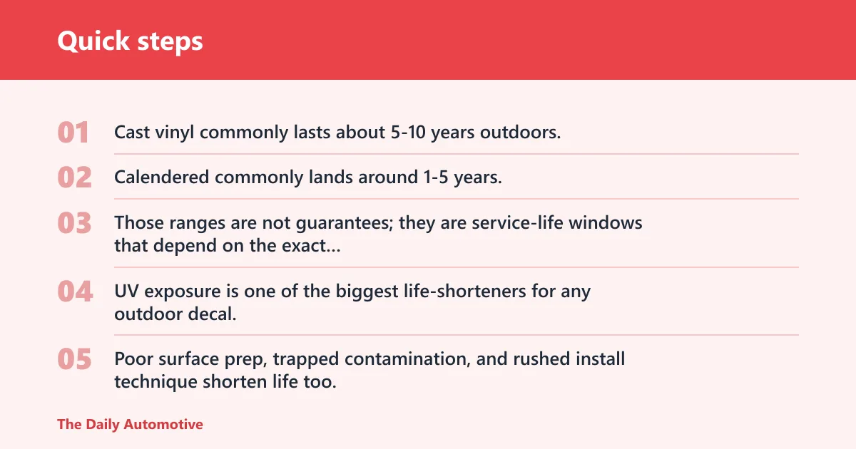 Quick steps: Does durability change with the surface?