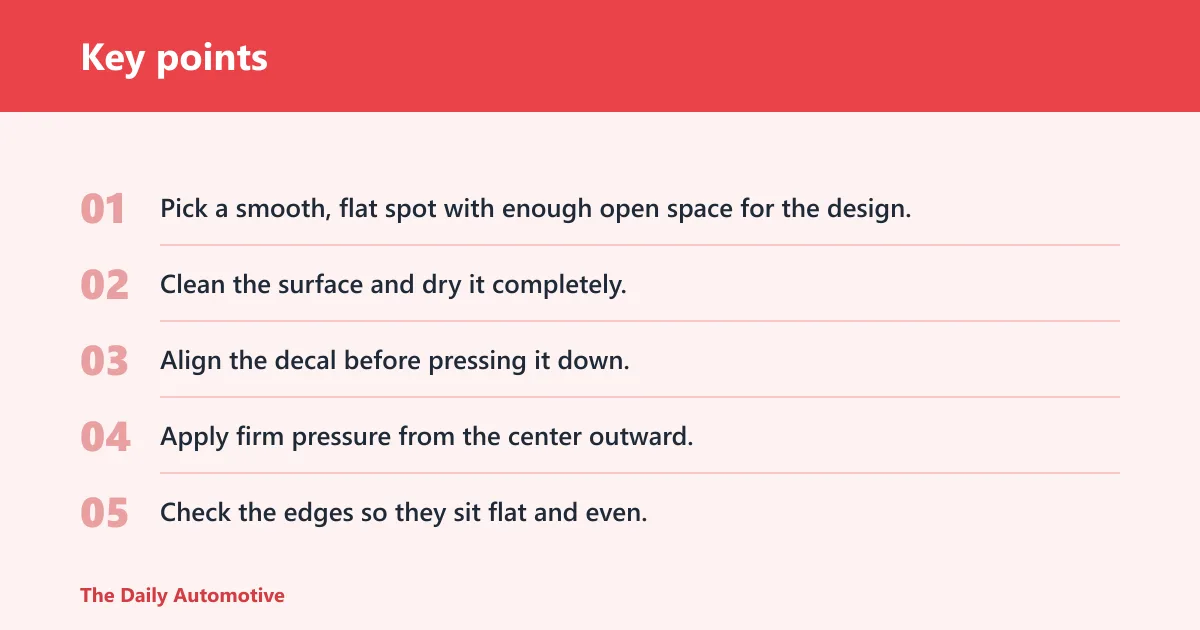Key points: How do you apply and remove it?