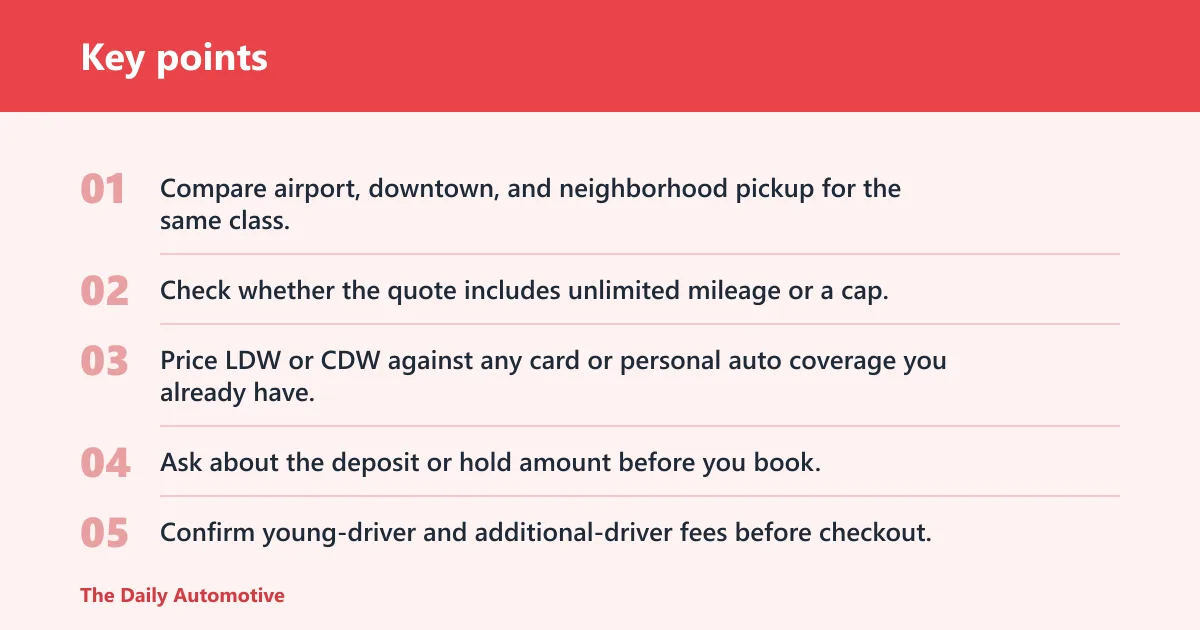 Key points: How can you lower the total cost?