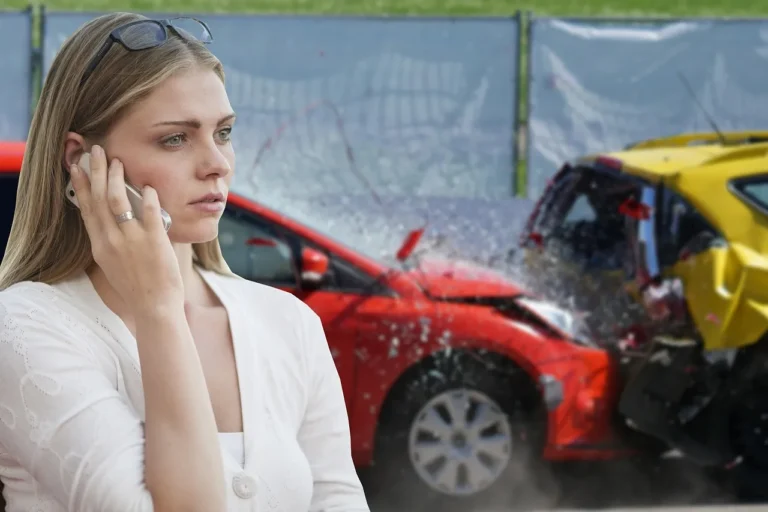 Root Auto Insurance decision scene with a driver checking policy details on a phone inside a car
