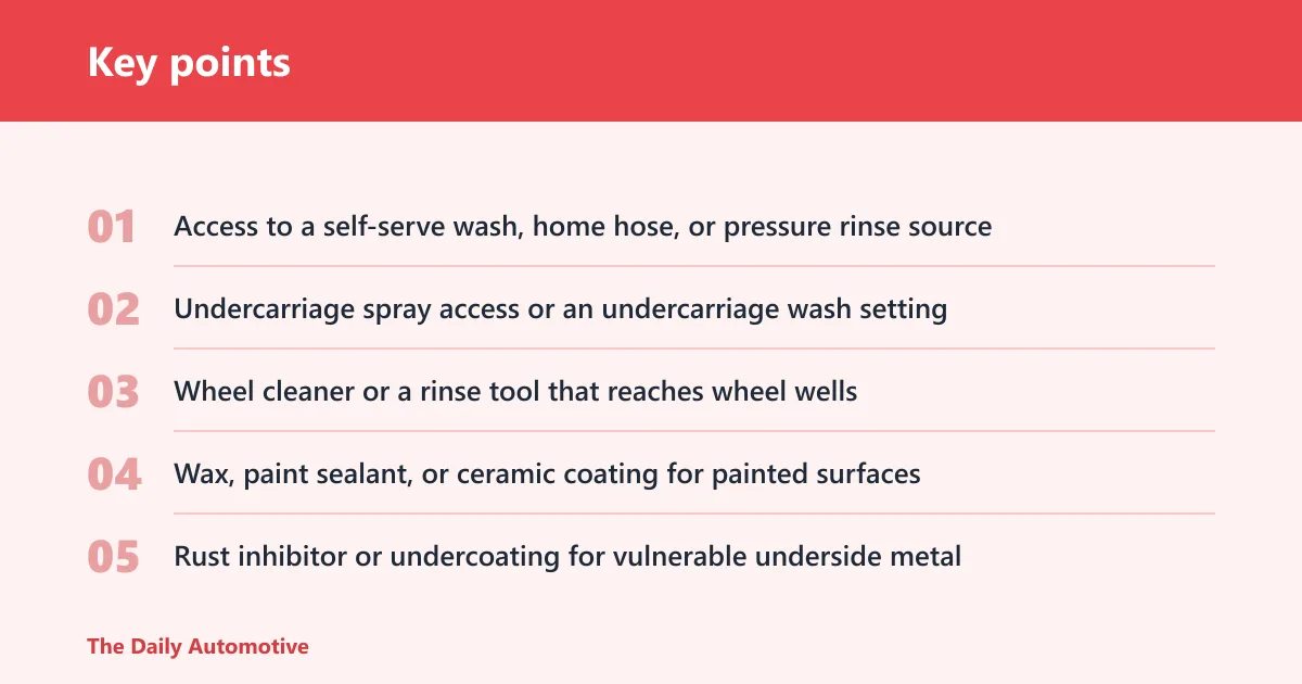 Key points: What you’ll need