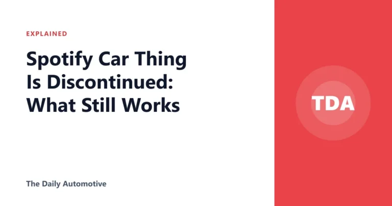 Spotify Car Thing Is Discontinued: What Still Works