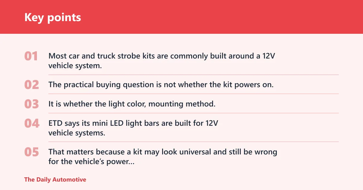 Key points: Must-have strobe light kit basics