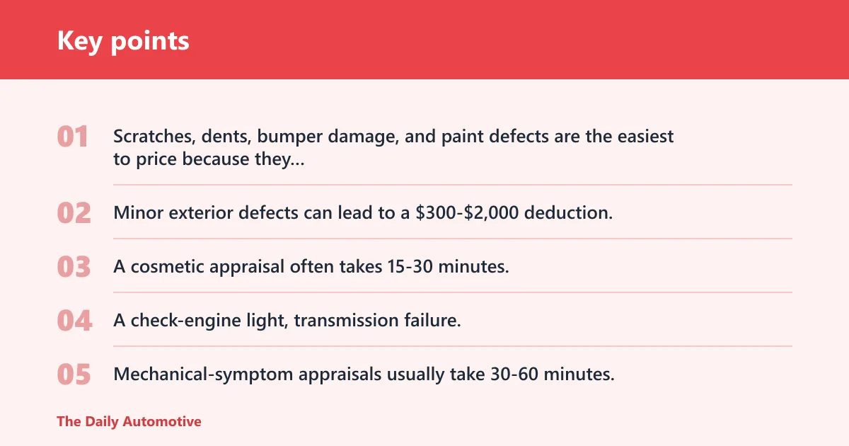 Key points: Which damage matters most?