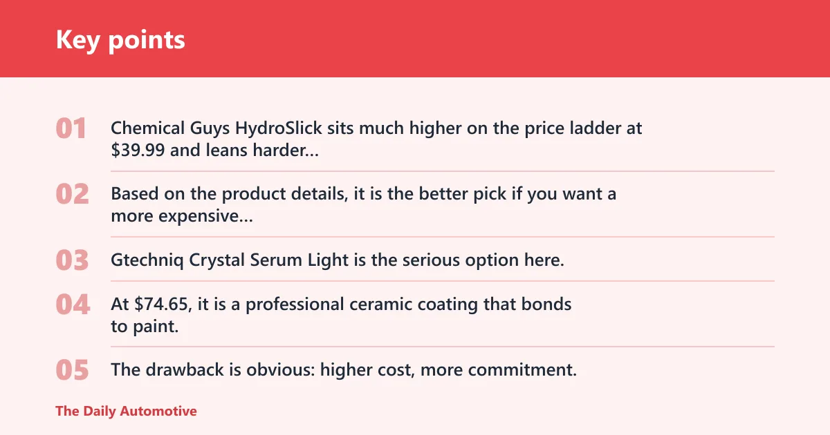 Key points: Alternatives