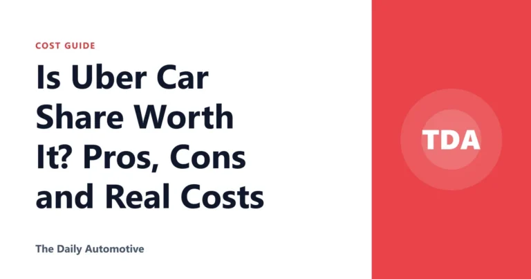 Is Uber Car Share Worth It? Pros, Cons and Real Costs