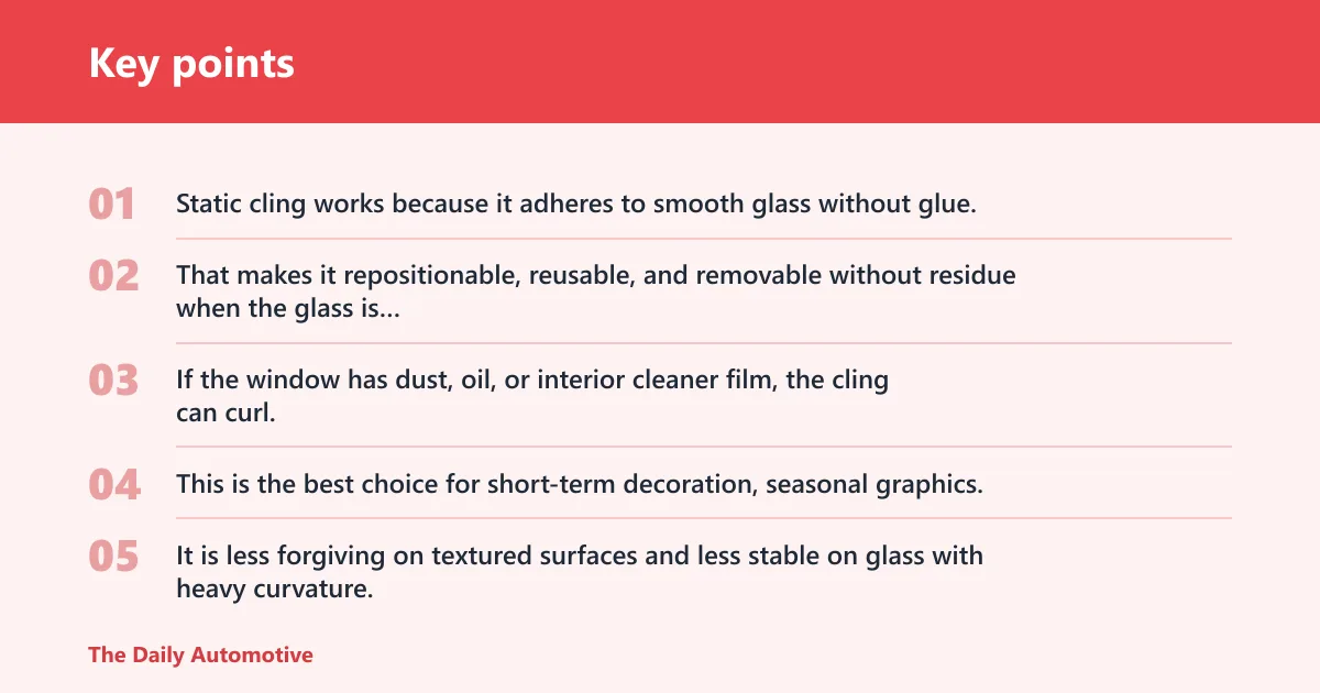 Key points: Which material works best for your car?