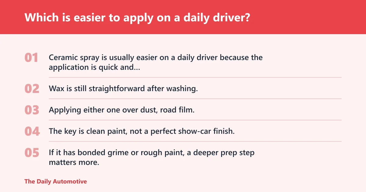 Steps: Which is easier to apply on a daily driver?