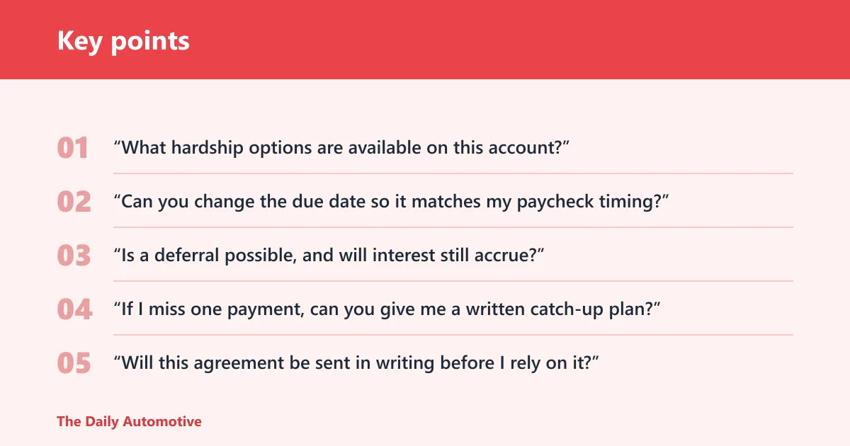 Key points: What to do first